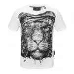 philipp plein t-shirt for hommes casual one-eyed lion